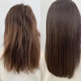 セミロング カラー パーマ 井上 健斗のヘアスタイル