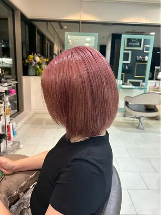 ミディアム 透明感カラー／ 艶髪／たなべだいのヘアスタイル