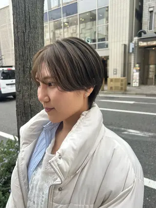 ショート stylist 倉本恋のヘアスタイル
