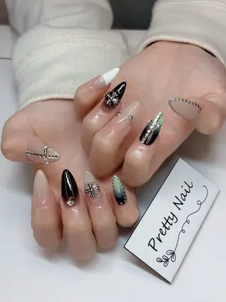ネイル Prettynail 本厚木自宅サロンのネイルデザイン