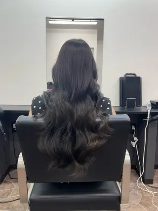 ロング 藤本 翔己のヘアスタイル