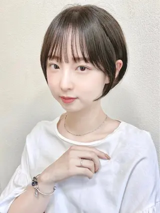 ショート カラー shiori ❤︎ /透明感カラーのヘアスタイル