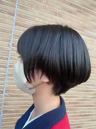 ショート 神山 陽菜のヘアスタイル