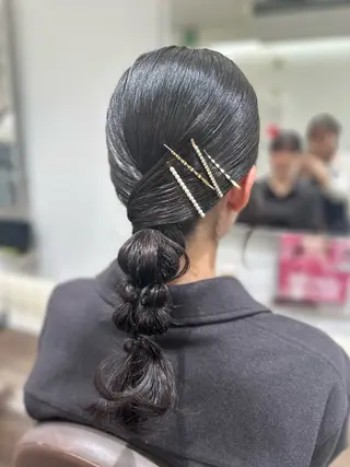ロング 韓国カラーお任せ❤️ アサコサユリ🎀の眉毛・アイブロウイメージ