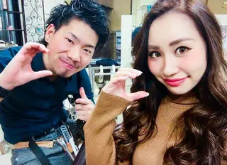 ロング カラー 髪質改善サロン 心斎橋ARCHEのヘアスタイル