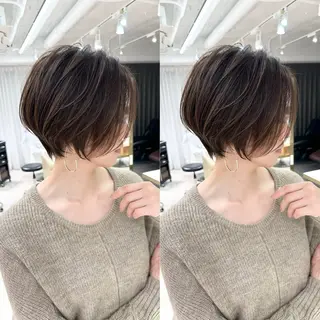 ショート ✨大人ショート特化 /カットモデル/銀座のヘアスタイル