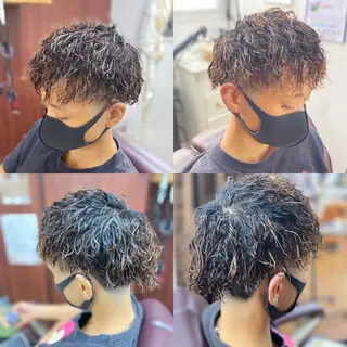 ミディアム le.shoji ル，ショージのヘアスタイル