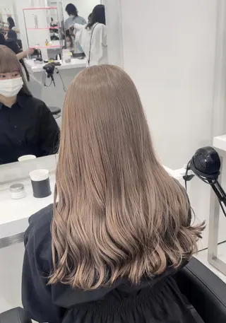 カラー *モデル募集🫧透け 感カラー🫧横浜のヘアスタイル