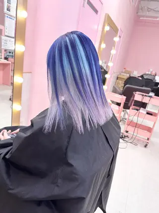 ショート カラー ❄️💛エクステ ブリーチ❄️yukiのヘアスタイル