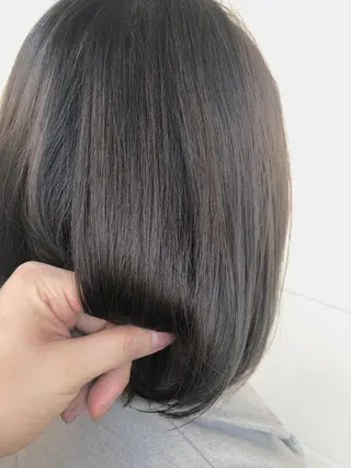 カラー こやま りほのヘアスタイル