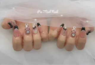 ネイル HANA 長さだしのネイルデザイン