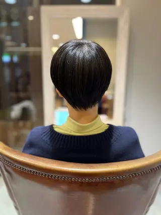 ショート 菊地 真優のヘアスタイル