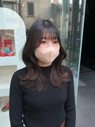 ミディアム 吉ヶ別符 亮祐のヘアスタイル