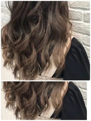 セミロング 白井 秀太郎のヘアスタイル