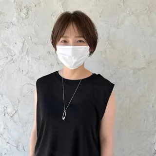 ショート 🟤TAP🟤 木曳野　金沢店のヘアスタイル