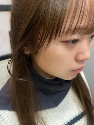ロング カラー 久木原 ゆりのヘアスタイル