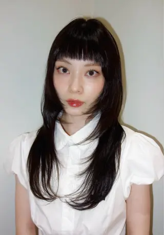 ロング HEIMER ミカド　サトル△のヘアスタイル