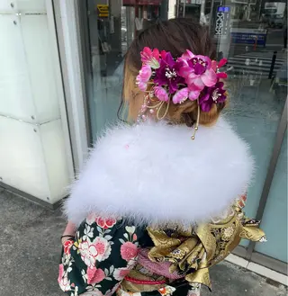ヘアアレンジ ☪︎⋆ hair & eye yuka˚✩のマツエク・マツパデザイン