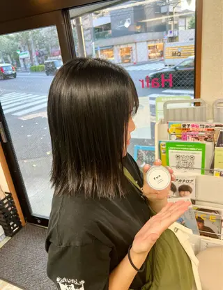 ミディアム 田牧 みゆきのヘアスタイル