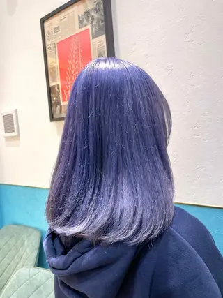 ミディアム カラー 🍎大人可愛い小顔 ボブ🍏shioのヘアスタイル