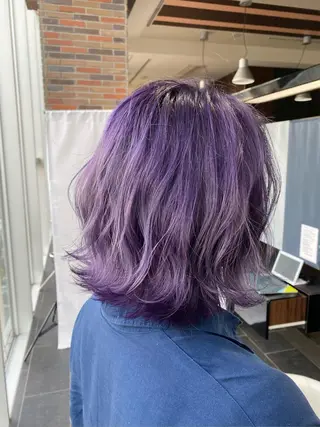 カラー Kazuki 艶髪特化のヘアスタイル