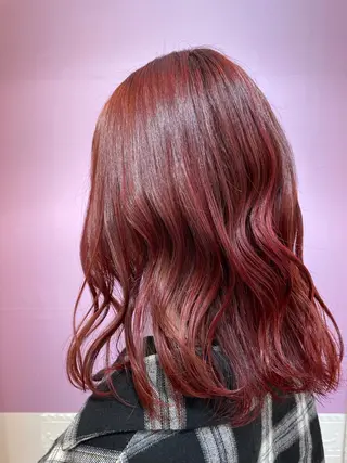 セミロング 村上 祐香のヘアスタイル