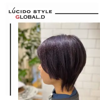 ショート カラー パーマ ヘアアレンジ メンズ キッズ ✂︎ショート、ボブ、 レイヤー🩵YUMIのヘアスタイル