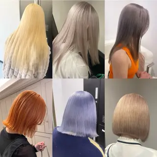 ロング レイヤー・ブリーチ kiyotoshiのヘアスタイル