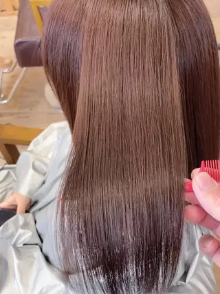 ミディアム カラー 髪質改善特化KIZU /艶髪研究（京都）のヘアスタイル