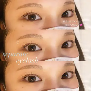 マツエク・マツパ アイブロウ unefleur💞 hanayoのマツエク・マツパデザイン