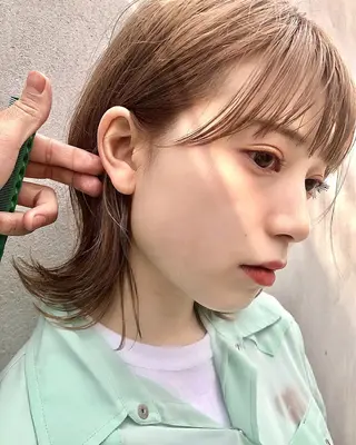 ミディアム 濱崎 夢叶✂️のヘアスタイル