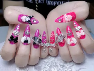 ネイル princess👑 木戸　唯のネイルデザイン