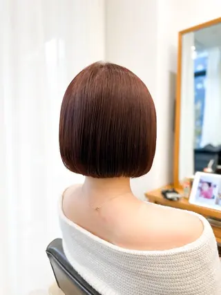 ショート カラー ブリーチカラー🔥 パーマ【佐々木凌平】のヘアスタイル