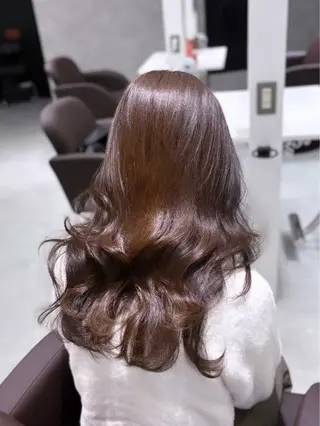 セミロング あい❤︎ /髪質改善/韓国巻きのヘアスタイル