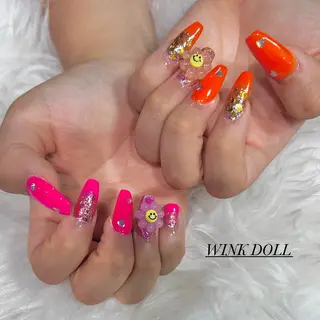 ネイル WINK DOLL 🌹MIRAIのネイルデザイン