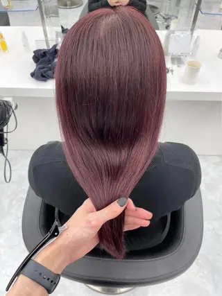 カラー 🎀ツヤ髪✖︎ 暖色🎀RYUKAのヘアスタイル