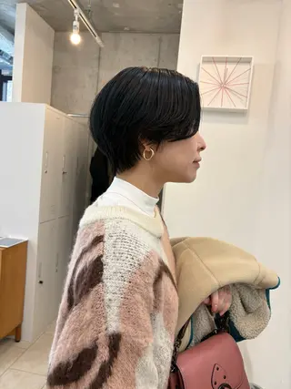 ショート カラー eri kinjoのヘアスタイル