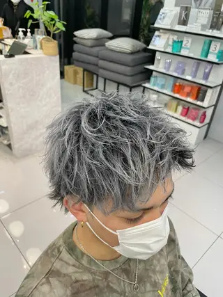 メンズ 名古屋ハイトーン/ 🐶ブリーチ専門店のヘアスタイル