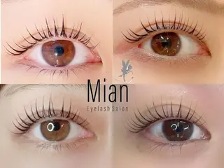 マツエク・マツパ Mian本八幡 JUNAのマツエク・マツパデザイン