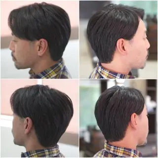 ショート 中島 剛のヘアスタイル