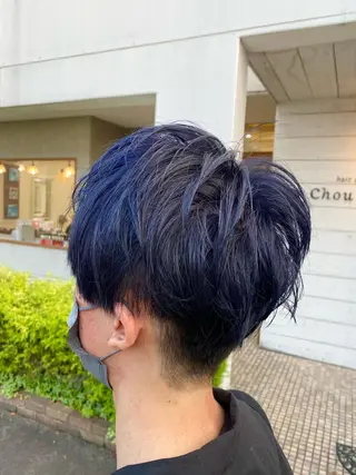 カラー SALOWIN栄 高須大貴のヘアスタイル