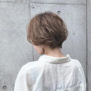 ショート カラー ヘアアレンジ 【代表】 たき〜のヘアスタイル
