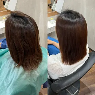 ミディアム 髪質改善特化 長澤友哉のヘアスタイル