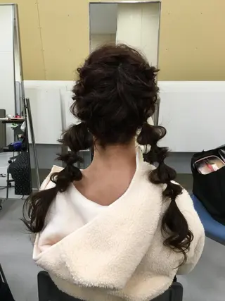 ヘアアレンジ 井上 真利のヘアスタイル