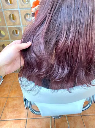 ミディアム カラー ✨髪質改善専門店✨ QOLU✨のヘアスタイル