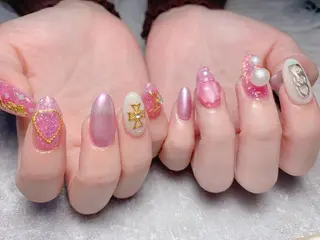 ネイル MiKi Nai池袋 長さだし得意のネイルデザイン