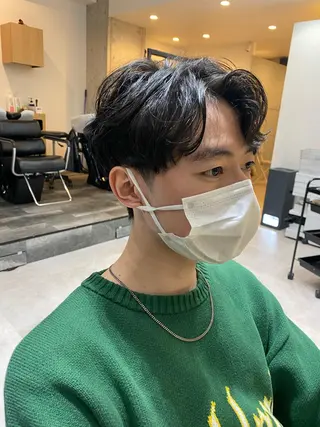 パーマ メンズ 似合う髪型が 分からない方へのヘアスタイル