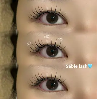 マツエク・マツパ 後藤 奈緒のマツエク・マツパデザイン