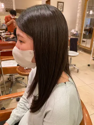 ロング sakamoto sayaのヘアスタイル