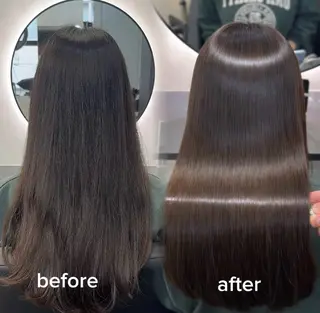 ロング カラー ヘアアレンジ 新宿 /髪質改善/ 縮毛矯正/ヒュウガのヘアスタイル